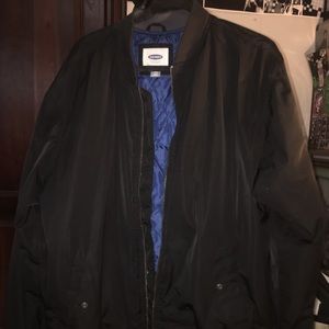 Black Bomber Jacket